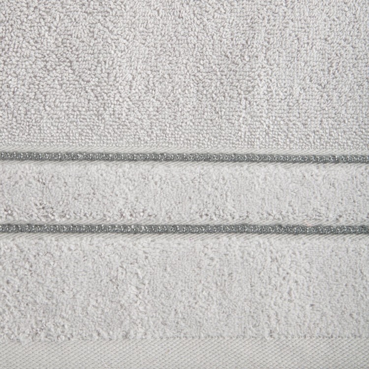 Ręcznik 50x90cm 500g 100% Bawełna Sibel Srebrny Eurofirany