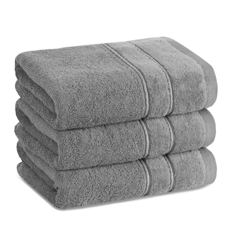Ręcznik 50x90cm 500g 100% Bawełna Sibel Stalowy Eurofirany