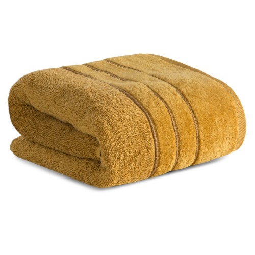 Ręcznik 70x140cm 500g 100% Bawełna Sibel Musztardowy Eurofirany