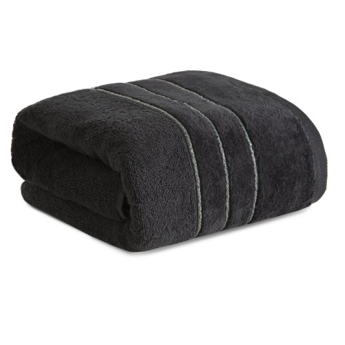 Ręcznik 70x140cm 500g 100% Bawełna Sibel Czarny Eurofirany