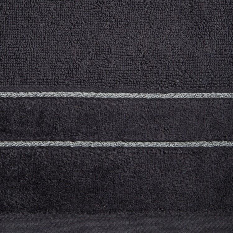 Ręcznik 70x140cm 500g 100% Bawełna Sibel Czarny Eurofirany