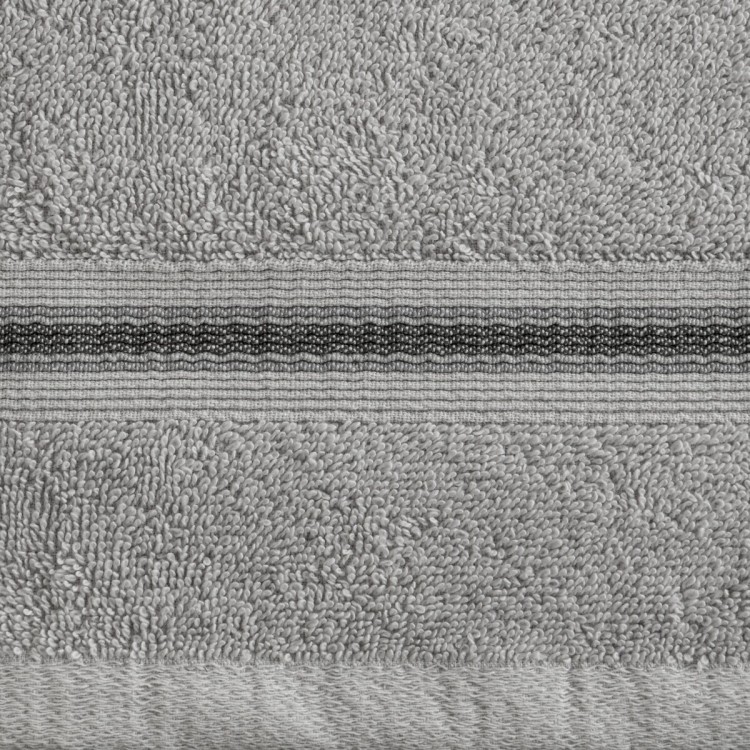 Ręcznik 70x140cm 500g 100% Bawełna Tris Srebrny Eurofirany