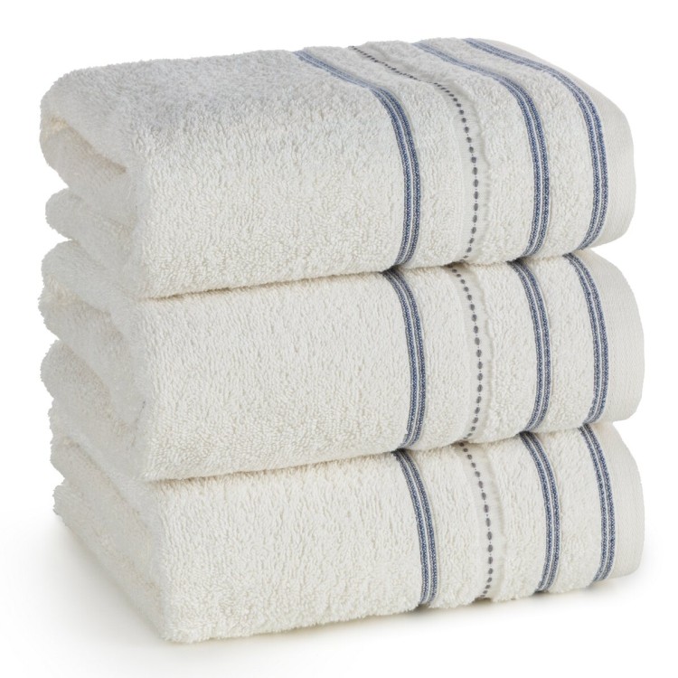 Ręcznik 50x90cm 500g 100% Bawełna Vento Kremowy Eurofirany