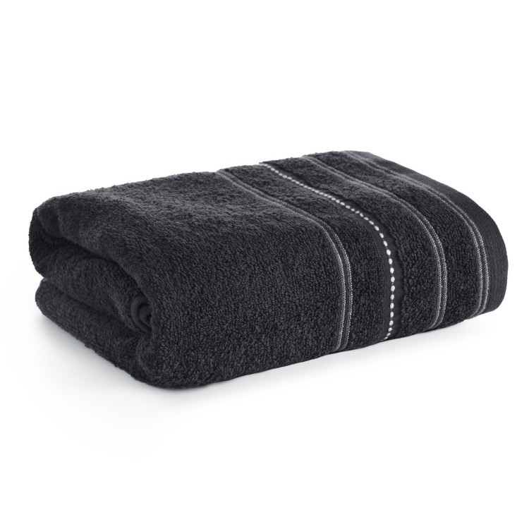 Ręcznik 50x90cm 500g 100% Bawełna Vento Czarny Eurofirany