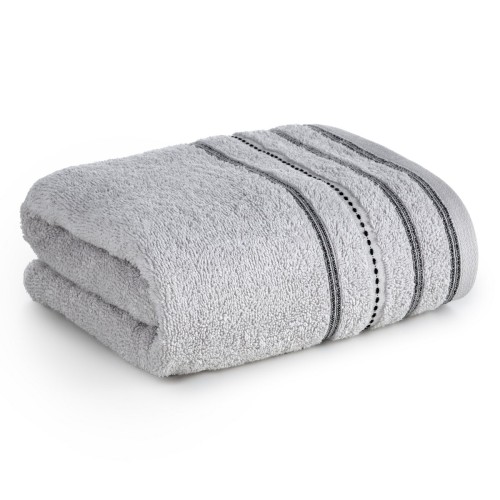Ręcznik 70x140cm 500g 100% Bawełna Vento Srebrny Eurofirany