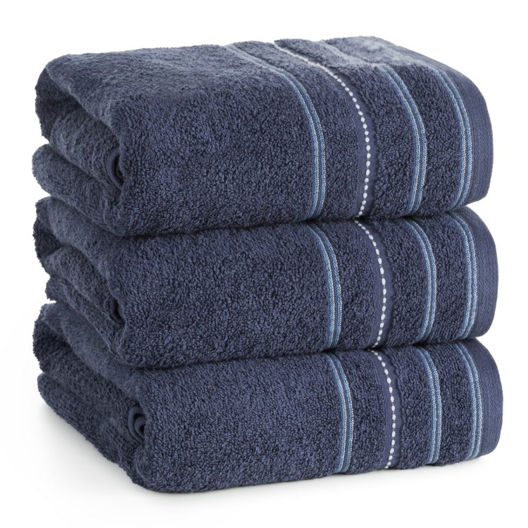 Ręcznik 70x140cm 500g 100% Bawełna Vento Granatowy Eurofirany