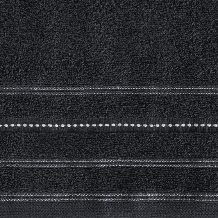 Ręcznik 70x140cm 500g 100% Bawełna Vento Czarny Eurofirany