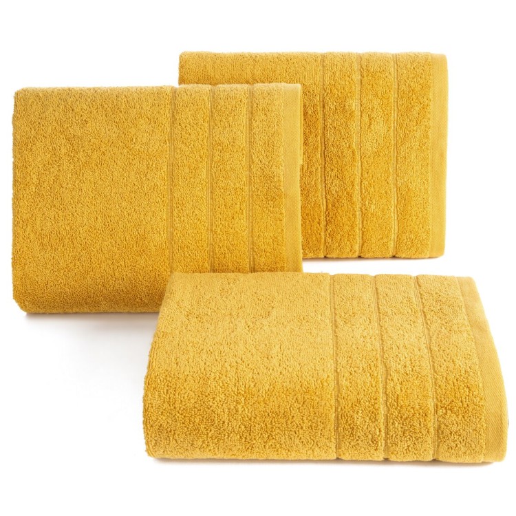 Ręcznik 50x90 500g 100% Bawełna Dali Musztardowy Eurofirany