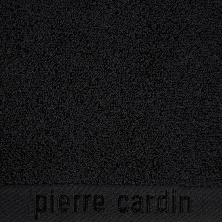 Komplet Trzech Ręczników 100% Bawełna 430g PIERRE CARDIN EVI Czarny Eurofirany