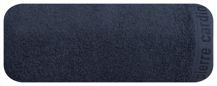 Komplet Trzech Ręczników 100% Bawełna 430g PIERRE CARDIN EVI Granatowy Eurofirany