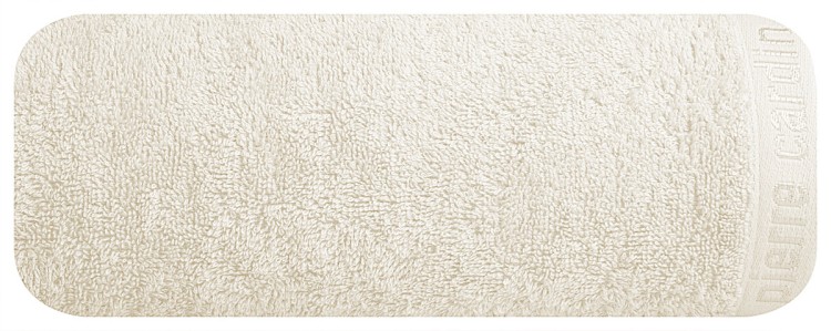 Komplet Trzech Ręczników 100% Bawełna 430g PIERRE CARDIN EVI Kremowy Eurofirany