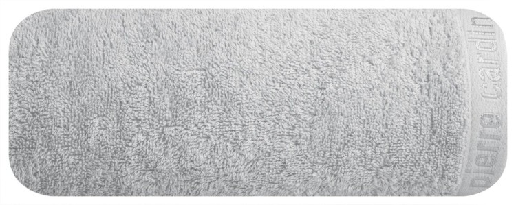 Komplet Trzech Ręczników 100% Bawełna 430g PIERRE CARDIN EVI Srebrny Eurofirany