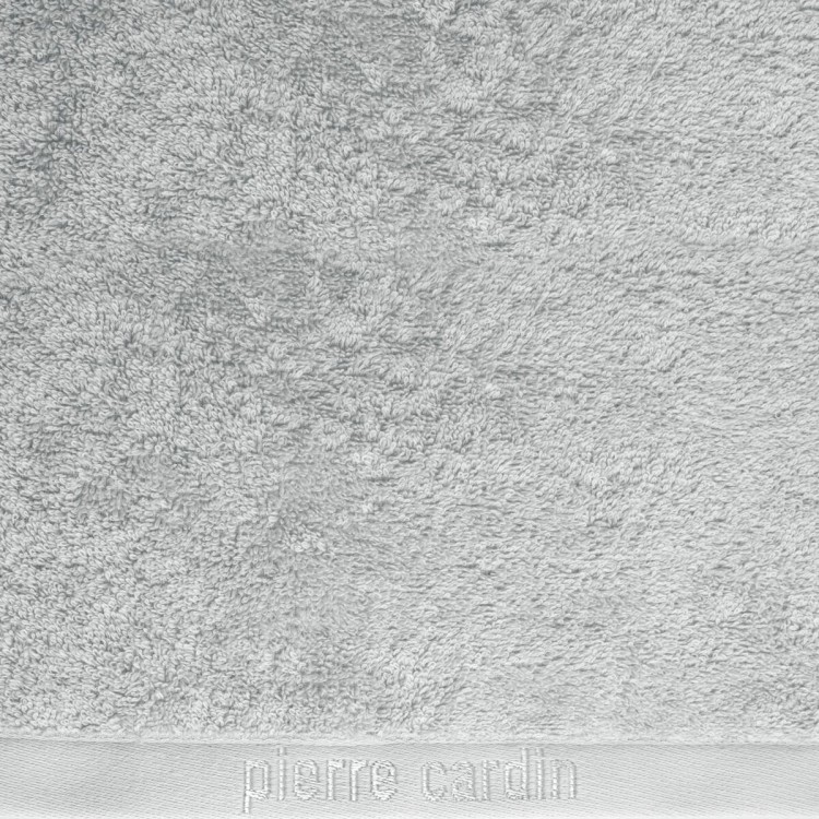 Komplet Trzech Ręczników 100% Bawełna 430g PIERRE CARDIN EVI Srebrny Eurofirany