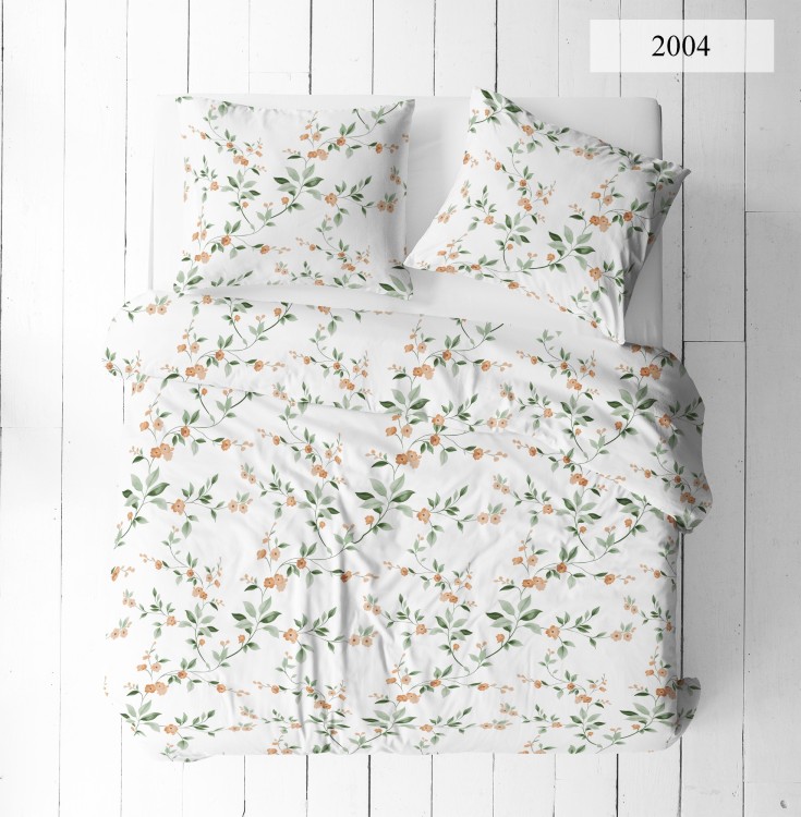 Pościel 140x200 + 2 Poszewki 100% Bawełna P2004 Famitex