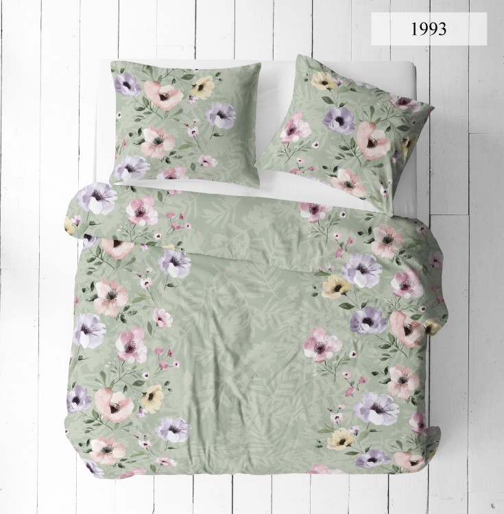 Pościel 140x200 + 2 Poszewki 100% Bawełna P1993 Famitex