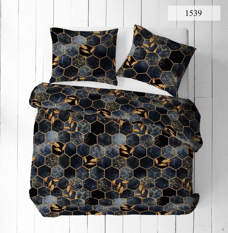 Pościel 140x200 + 2 Poszewki 100% Bawełna P1539 Famitex