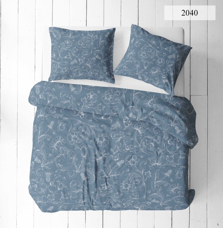 Pościel 160x200 + 2 Poszewki 100% Bawełna P2040 Fabryka Pościeli
