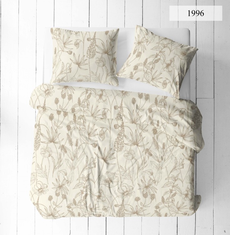 Pościel 150x200 + 2 Poszewki 50x60 100% Bawełna P1996 Famitex