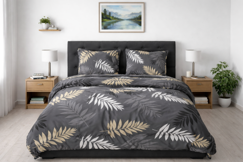 Pościel 150x200 + 2 Poszewki 50x60 100% Bawełna P1592 Fabryka Pościeli