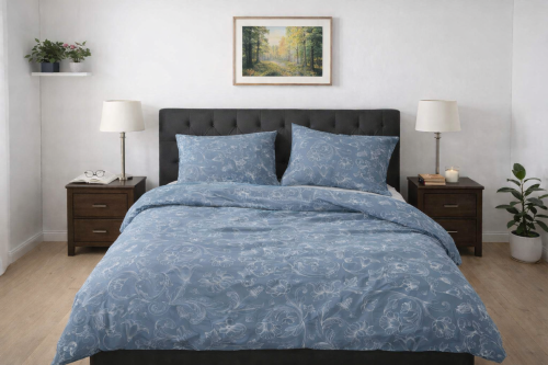 Pościel 150x200 + 2 Poszewki 50x60 100% Bawełna P2040 Fabryka Pościeli