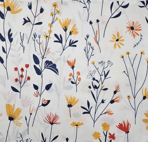 Poszewka na poduszkę 50x60cm 100% Bawełna 1970 Delta