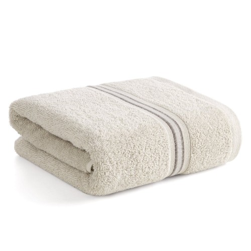 Ręcznik 70x140cm 500g 100% Bawełna Tris Beżowy Eurofirany