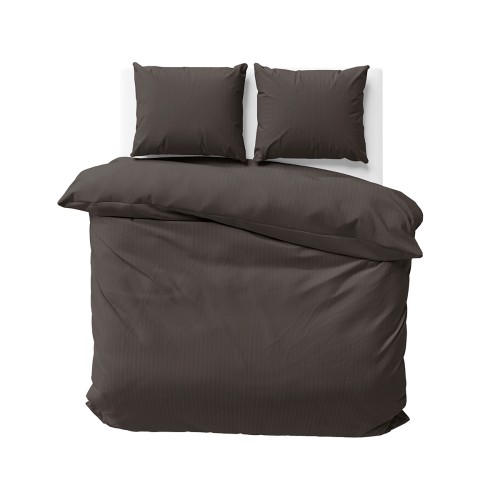 Pościel 160x200 + 2 Poszewki Satyna 100% Bawełna Adamaszek Pure Mocha Fabryka Pościel