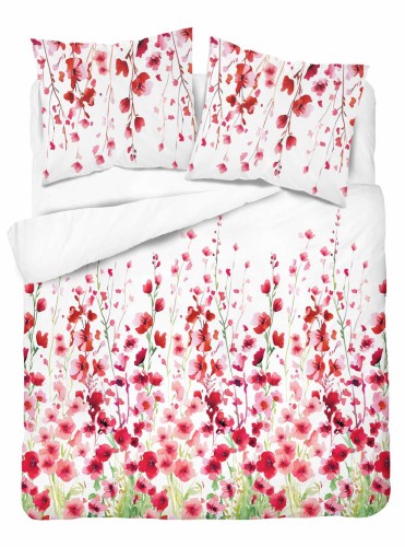 Pościel 160x200cm + 2 Poszewki 100% Bawełna 5759B Detexpol