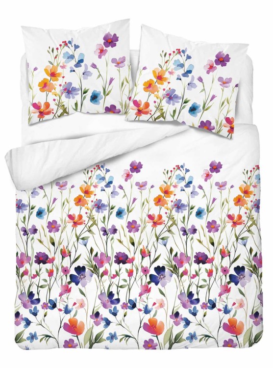 Pościel 160x200cm + 2 Poszewki 100% Bawełna 5761B Detexpol