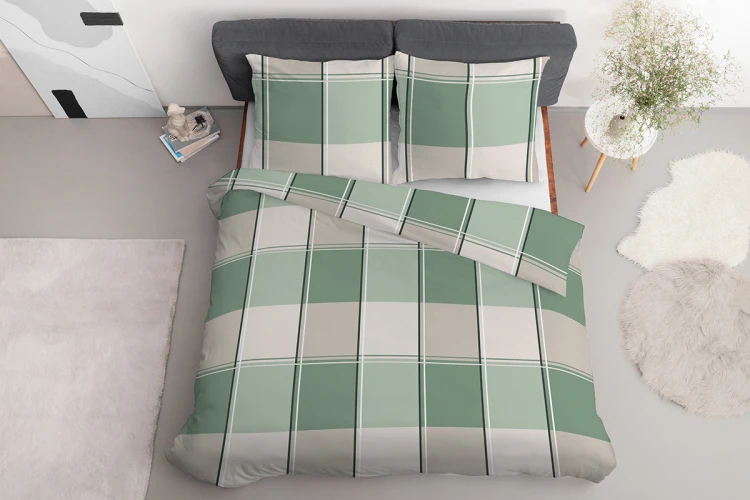 Pościel 180x200 + 2 Poszewki Satyna 100% Bawełna 5777A Detexpol
