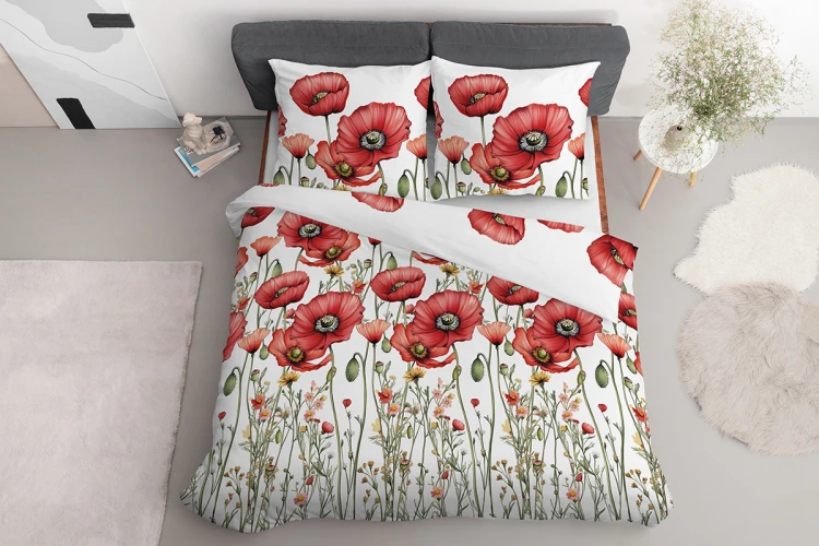 Pościel 180x200 + 2 Poszewki Satyna 100% Bawełna 5779A Detexpol