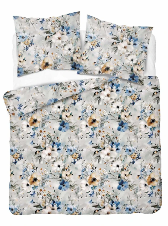 Pościel 160x200 + 2 Poszewki Satyna 100% Bawełna 5775A Detexpol