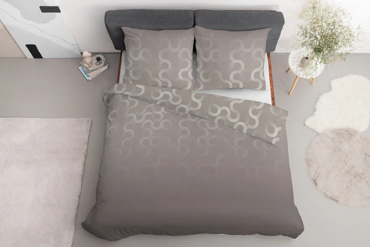 Pościel 160x200 + 2 Poszewki Satyna 100% Bawełna 5804A Detexpol