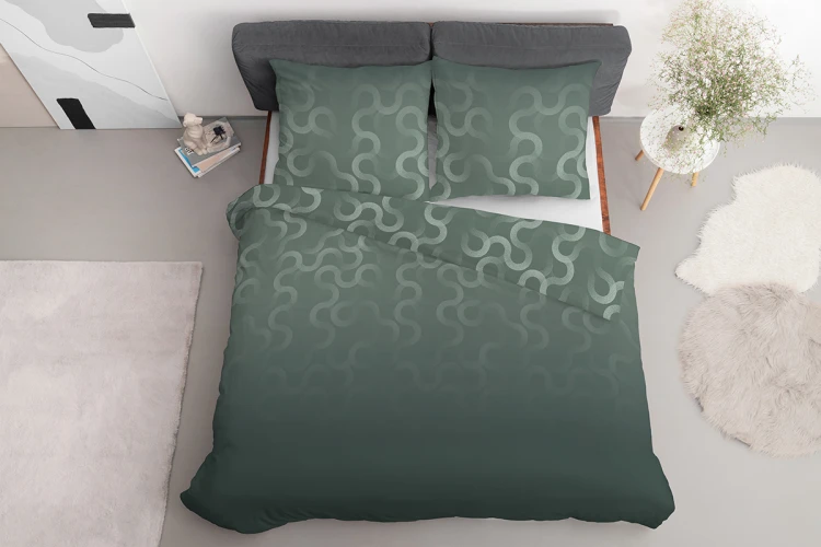 Pościel 160x200 + 2 Poszewki Satyna 100% Bawełna 5804B Detexpol