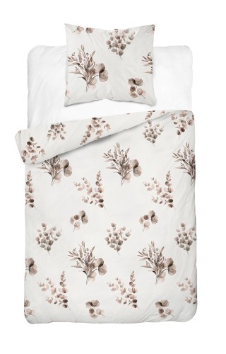 Pościel 140x200 + Poszewka Satyna 100% Bawełna 5801B Detexpol