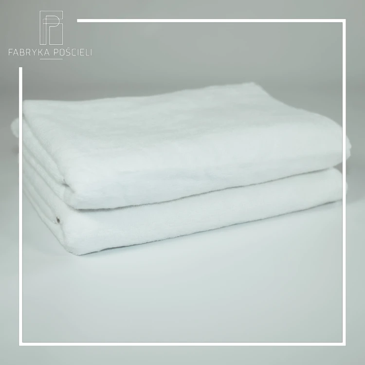 Ręcznik Hotelowy 70x140cm Classic 400g Biały 100% Bawełna Podwójna Pętelka Famitex