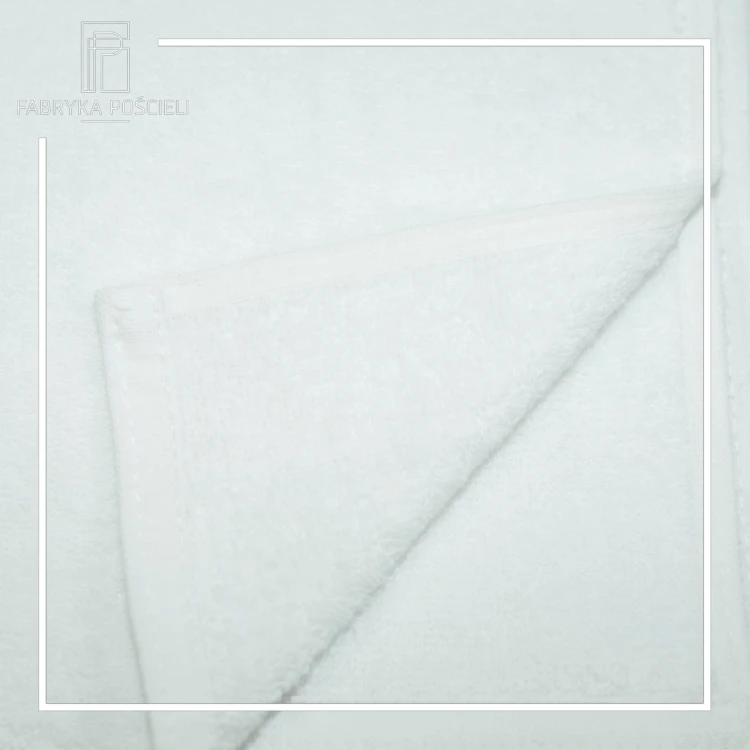 Ręcznik Hotelowy 70x140cm Classic 400g Biały 100% Bawełna Podwójna Pętelka Famitex