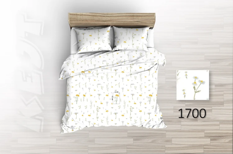 Pościel 160x200 + 2 Poszewki 50x70 100% Bawełna P1700 Famitex