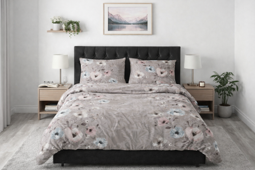 Pościel 160x200 + 2 Poszewki 50x70 100% Bawełna P1992 Fabryka Pościeli