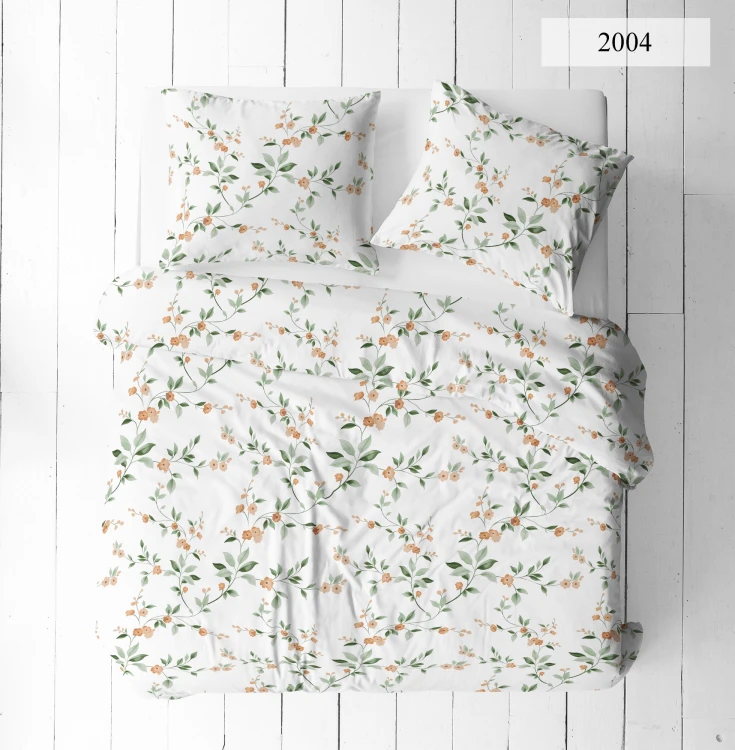 Pościel 160x200 + 2 Poszewki 50x70 100% Bawełna P2004 Famitex