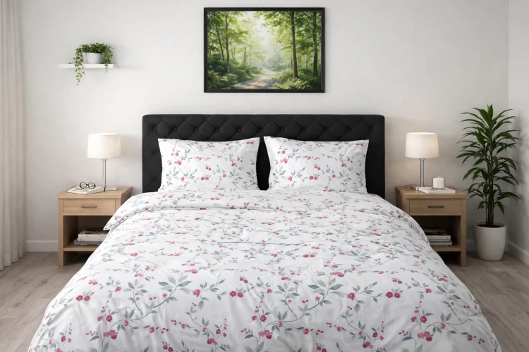 Pościel 160x200 + 2 Poszewki 50x70 100% Bawełna P2005 Famitex