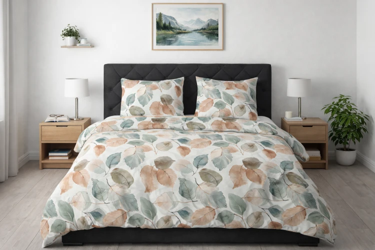 Pościel 160x200 + 2 Poszewki 50x70 100% Bawełna P2008 Famitex