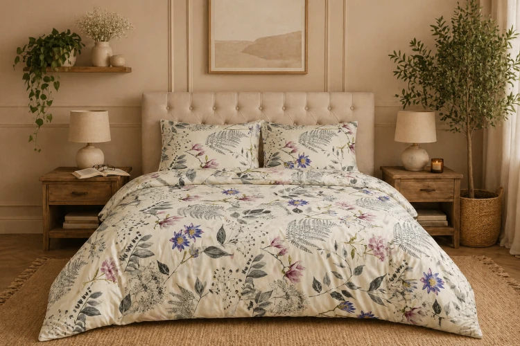 Pościel 160x200 + 2 Poszewki 100% Bawełna P1998 Fabryka Pościeli