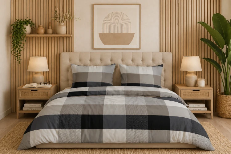 Pościel 160x200 + 2 Poszewki 100% Bawełna P2049 Famitex