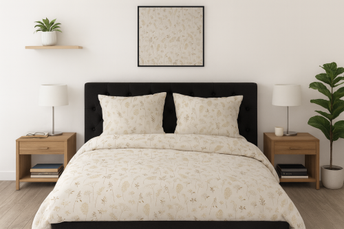 Pościel 150x200 + 2 Poszewki 50x60 100% Bawełna P1983 Famitex