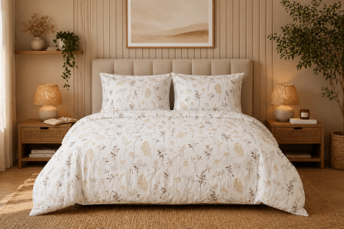 Pościel 150x200 + 2 Poszewki 50x60 100% Bawełna P1984 Famitex
