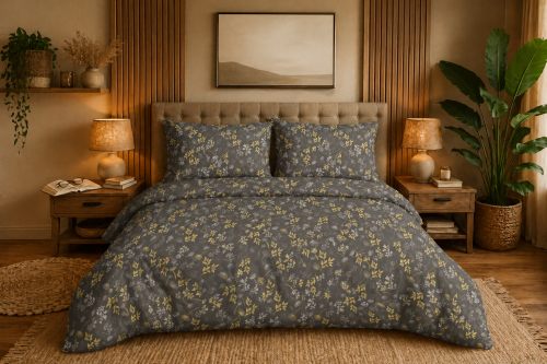 Pościel 150x200 + 2 Poszewki 50x60 100% Bawełna P2035 Famitex
