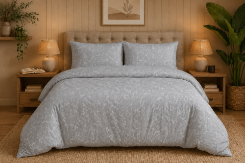 Pościel 150x200 + 2 Poszewki 50x60 100% Bawełna P2038 Famitex