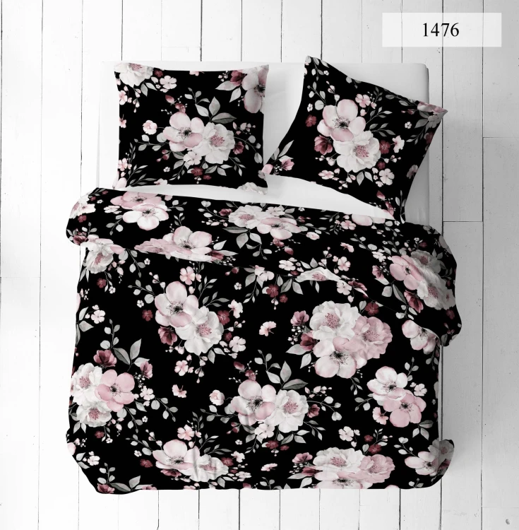 Pościel 150x200 + 2 Poszewki 50x60 100% Bawełna P1476 Famitex