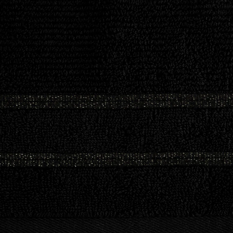 Ręcznik 30x50 500g 100% Bawełna Amira Czarny Eurofirany